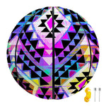 Colorful Aztec Pattern Print Basketball