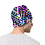 Colorful Aztec Pattern Print Beanie
