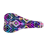 Colorful Aztec Pattern Print Bicycle Seat Cover