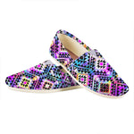 Colorful Aztec Pattern Print Casual Shoes