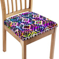 Colorful Aztec Pattern Print Chair Cushion Cover
