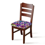 Colorful Aztec Pattern Print Chair Cushion Cover