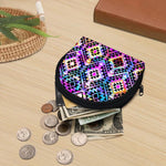 Colorful Aztec Pattern Print Coin Purse