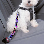 Colorful Aztec Pattern Print Dog Seat Belt