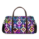 Colorful Aztec Pattern Print Duffle Bag