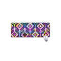 Colorful Aztec Pattern Print Extended Mouse Pad