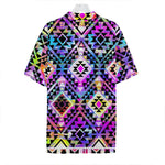 Colorful Aztec Pattern Print Hawaiian Shirt