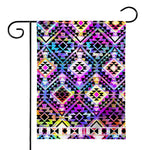 Colorful Aztec Pattern Print House Flag