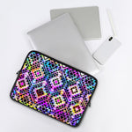 Colorful Aztec Pattern Print Laptop Sleeve