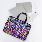 Colorful Aztec Pattern Print Laptop Sleeve With Handle
