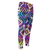 Colorful Aztec Pattern Print Men's Compression Pants