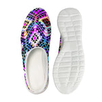 Colorful Aztec Pattern Print Mesh Casual Shoes