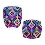 Colorful Aztec Pattern Print Office Chair Cover