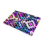 Colorful Aztec Pattern Print Pet Cooling Mat Cover