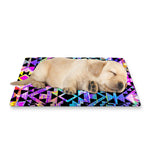 Colorful Aztec Pattern Print Pet Cooling Mat Cover
