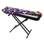 Colorful Aztec Pattern Print Piano Keyboard Cover