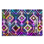 Colorful Aztec Pattern Print Placemat