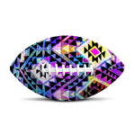 Colorful Aztec Pattern Print Rugby Ball