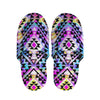 Colorful Aztec Pattern Print Slippers