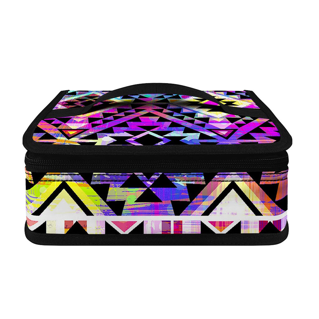 Colorful Aztec Pattern Print Small Lunch Bag