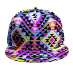 Colorful Aztec Pattern Print Snapback Cap