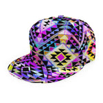 Colorful Aztec Pattern Print Snapback Cap