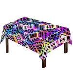 Colorful Aztec Pattern Print Tablecloth