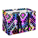 Colorful Aztec Pattern Print Utility Tote Bag