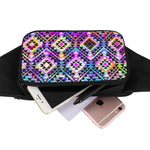 Colorful Aztec Pattern Print Waist Bag