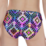 Colorful Aztec Pattern Print Women's Panties