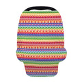 Colorful Aztec Tribal Pattern Print Baby Seat Cover