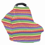 Colorful Aztec Tribal Pattern Print Baby Seat Cover