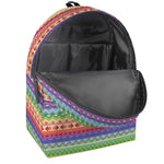 Colorful Aztec Tribal Pattern Print Backpack