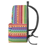 Colorful Aztec Tribal Pattern Print Backpack