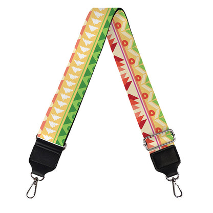 Colorful Aztec Tribal Pattern Print Bag Strap