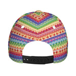 Colorful Aztec Tribal Pattern Print Baseball Cap