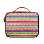 Colorful Aztec Tribal Pattern Print Briefcase Bible Bag