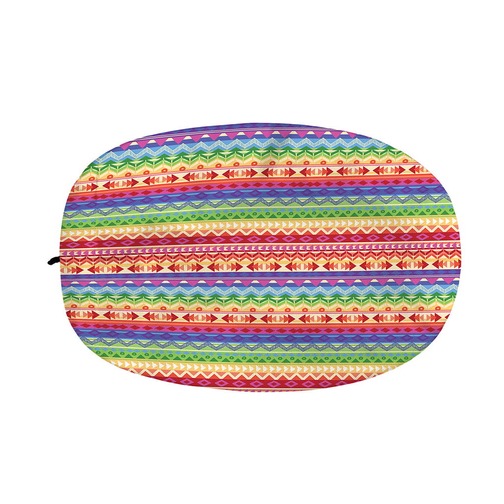 Colorful Aztec Tribal Pattern Print Car Side Mirror Covers