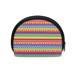Colorful Aztec Tribal Pattern Print Coin Purse