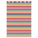 Colorful Aztec Tribal Pattern Print Curtain