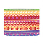 Colorful Aztec Tribal Pattern Print Drum Lamp Shade