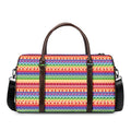 Colorful Aztec Tribal Pattern Print Duffel Bag