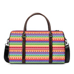 Colorful Aztec Tribal Pattern Print Duffle Bag