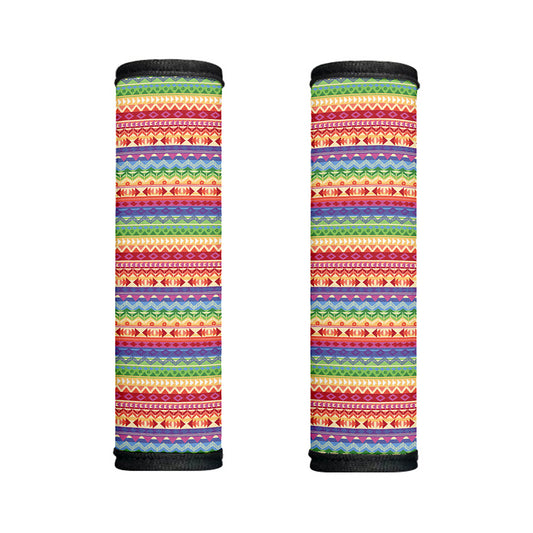 Colorful Aztec Tribal Pattern Print Handle Covers