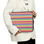 Colorful Aztec Tribal Pattern Print Laptop Sleeve