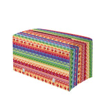 Colorful Aztec Tribal Pattern Print Leather Tissue Box Cover