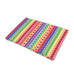 Colorful Aztec Tribal Pattern Print Pet Cooling Mat Cover