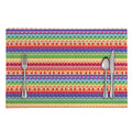 Colorful Aztec Tribal Pattern Print Placemat