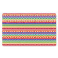 Colorful Aztec Tribal Pattern Print Polyester Doormat