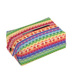 Colorful Aztec Tribal Pattern Print Rectangle Tissue Box Cover